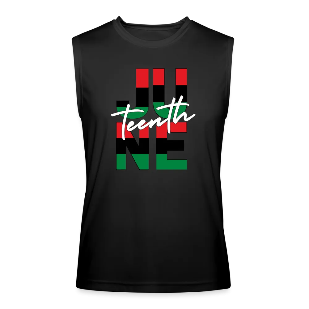 Juneteenth RBG Squared Men’s Performance Sleeveless Shirt