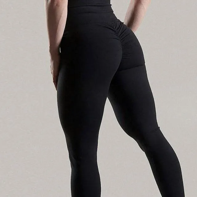 VenusFox Sexy Polyester High Waist Push Up Fitness Leggings